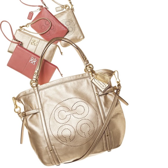 Coach Audrey Leather Andie Cinced Tote 17064 - Picture 1 of 15